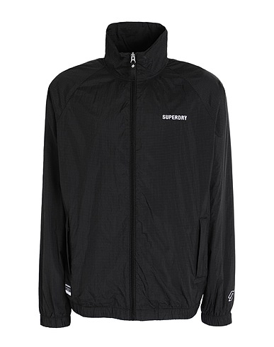 SUPERDRY Giubbotto Nero 94% Nylon, 6% Poliestere