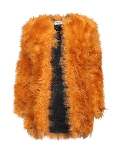 SAINT LAURENT Kunstpelz Kamel 80% Modacryl, 20% Polyester