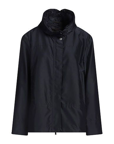 MOORER Full-length jacket Midnight blue 100% Polyester