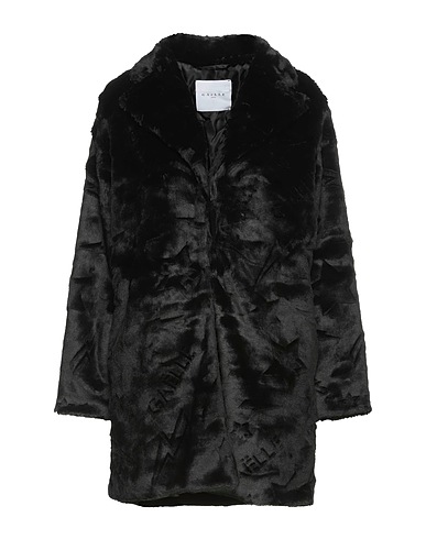 GAëLLE Paris Teddy Coat Black 100% Polyester