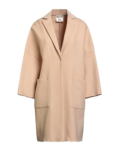 SEMICOUTURE Manteau long 75% Laine vierge, 25% Polyamide, Coton, Modal