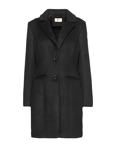 TOY G. Cappotto Nero 100% Poliestere