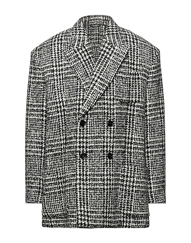 DOLCE&GABBANA Coat Black 76% Wool, 24% Polyamide