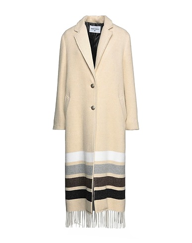 FRONT STREET 8 Cappotto Avorio 50% Acrilico, 25% Poliestere, 20% Lana, 5% Altre Fibre