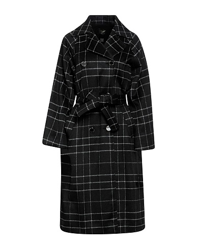 LIU •JO Coat Black 50% Acrylic, 25% Polyester, 20% Wool, 5% Other Fibres