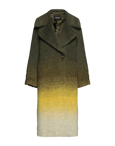 OTTOD'AME Mantel Militärgrün 35% Acryl, 27% Polyester, 22% Wolle, 14% Alpakawolle, 2% Andere Fasern