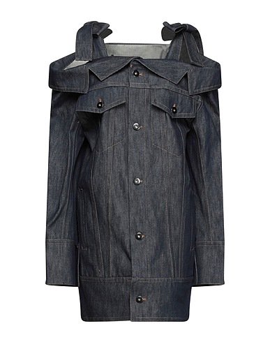 MATTHEW ADAMS DOLAN Denim dress Blue 100% Cotton
