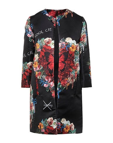 PHILIPP PLEIN Full-length jacket Black 100% Polyester
