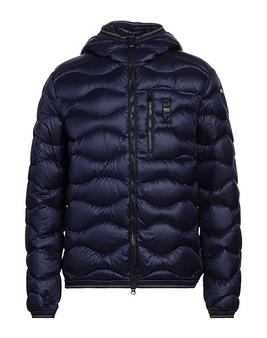 BLAUER. Shell jacket Dark purple 100% Polyamide