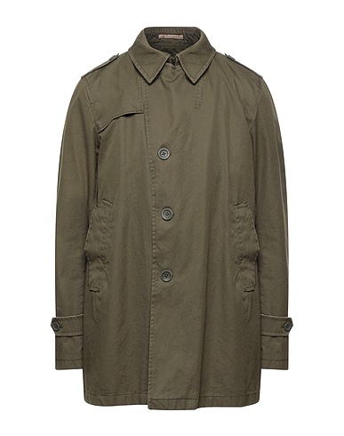 HERNO Full-length jacket Military green 100% Cotton, Polyester