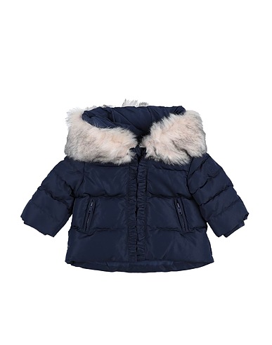 MONNALISA Shell jacket Midnight blue 100% Polyester