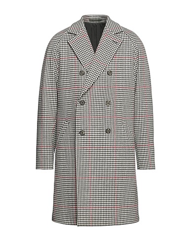 ELEVENTY Coat Charcoal 95% Wool, 5% Cashmere