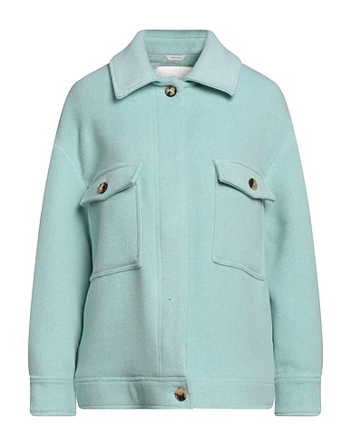 PRIVĒ Milano Giubbotto Verde salvia 49% Acrilico, 24% Lana, 22% Poliestere, 5% Altre Fibre