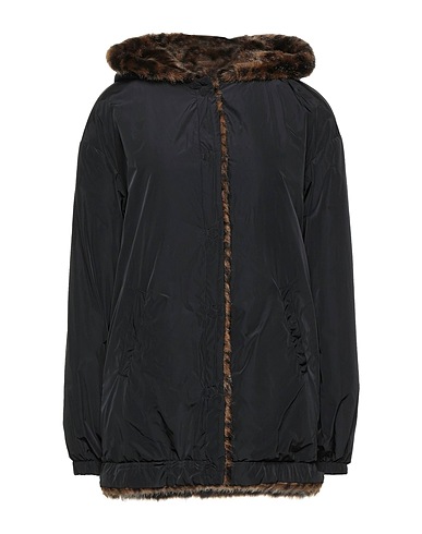 PINKO Blouson Noir 100% Modacrylique, Polyester