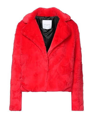 GAëLLE Paris Kunstpelz Rot 100% Polyester