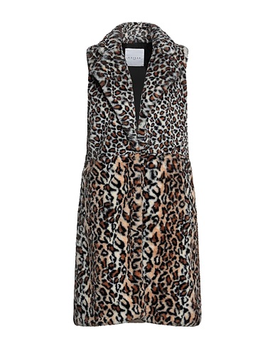 GAëLLE Paris Teddy Coat Ivory 100% Polyester