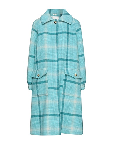 PRIVĒ Milano Coat Azure 49% Acrylic, 24% Wool, 22% Polyester, 5% Other Fibres