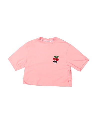 GCDS MINI T-shirt Rosa 95% Cotone, 5% Elastan, Poliestere