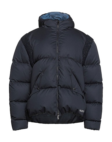 VALENTINO GARAVANI Shell jacket Midnight blue 100% Cotton, Virgin Wool, Polyamide