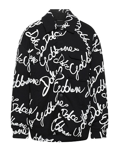 DOLCE&GABBANA Jacket Black 70% Cotton, 30% Polyamide