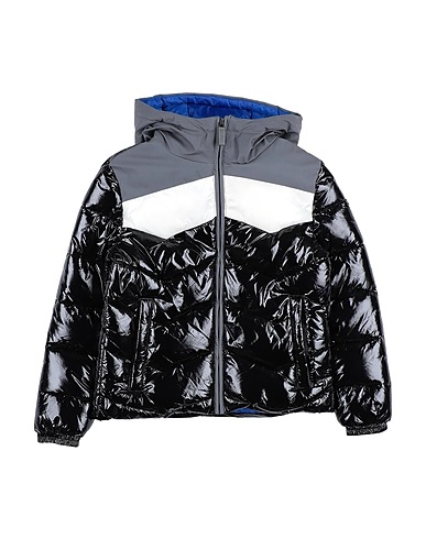 INVICTA Shell jacket Black 100% Polyamide, Polyester