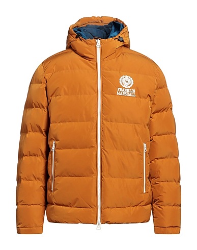 FRANKLIN & MARSHALL Shell jacket Mustard 100% Polyester
