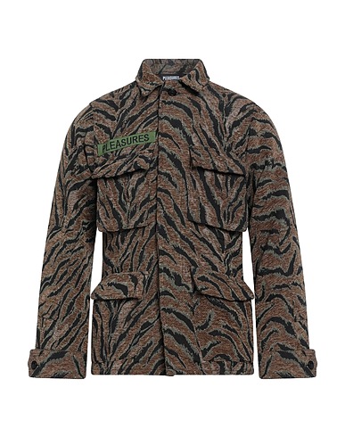 PLEASURES Jacket Beige 100% Polyester