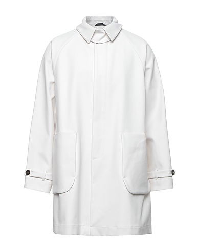 GIORGIO ARMANI Full-length jacket White 100% Cotton
