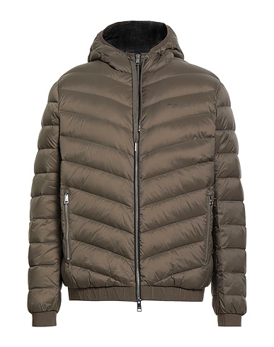 ARMANI EXCHANGE Shell jacket Military green 100% Polyamide