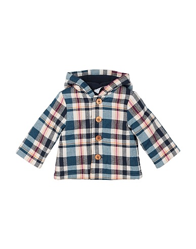 LE PETIT COCO Coat Deep teal 100% Cotton