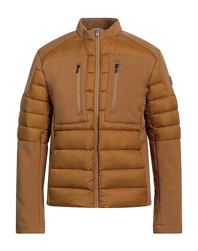 COLMAR Shell jacket Military green 89% Polyester, 11% Elastane