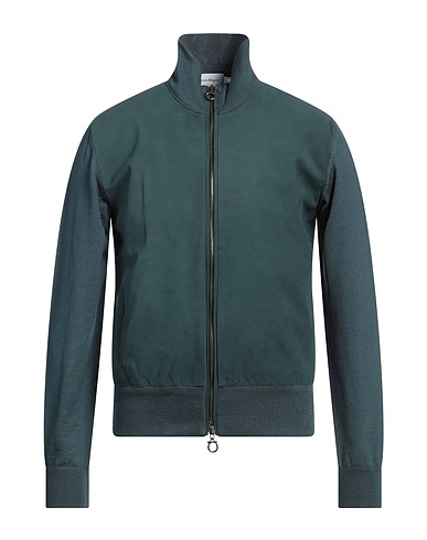 FERRAGAMO Bomber 100% Virgin Wool, Lambskin