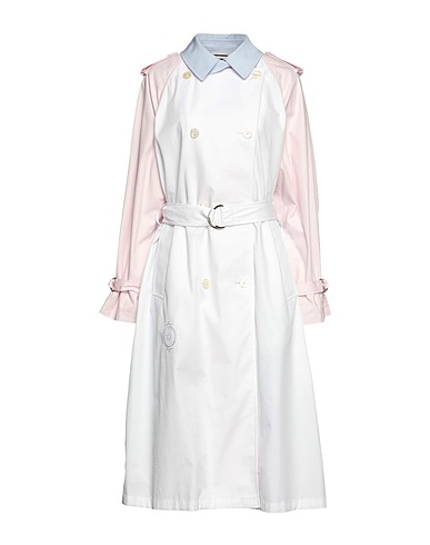 TOMMY HILFIGER Double breasted pea coat White 100% Organic cotton