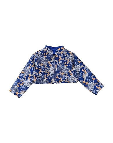 TUTTO PICCOLO Jacket Blue 57% Viscose, 43% Polyester
