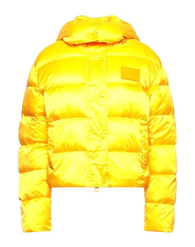 GAëLLE Paris Shell  jacket Yellow 55% Polyester, 45% Polyamide