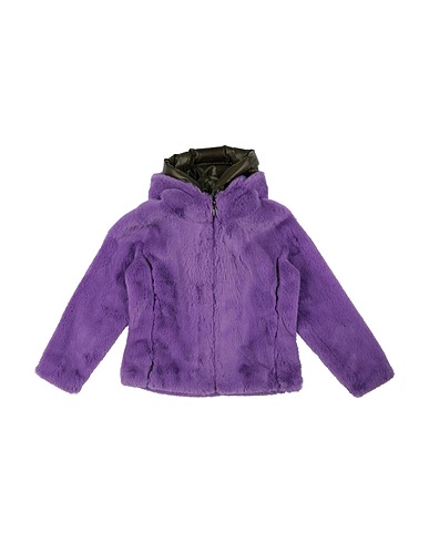 BOMBOOGIE Teddy Coat Mauve 100% Polyester