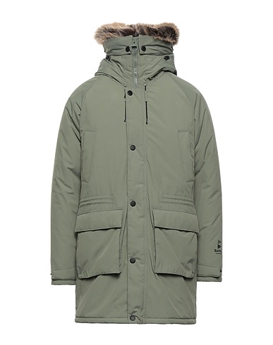 BARBOUR Cappotto Verde militare 100% Poliammide, Modacrilico, Poliestere