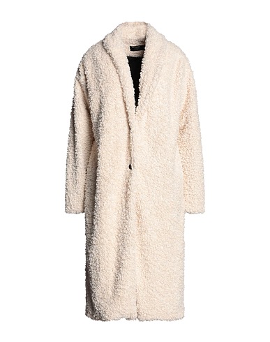 RELIGION Teddy Coat Ivory 100% Polyester