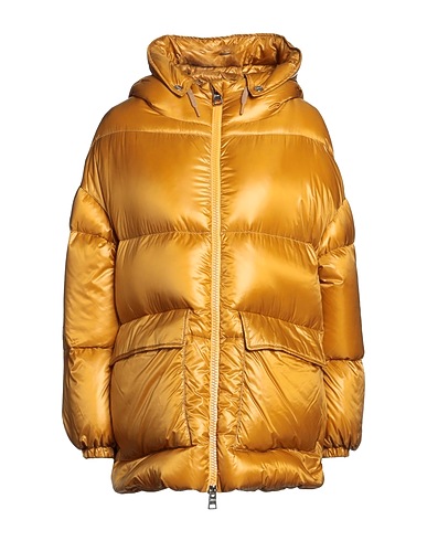 HERNO Shell jacket Mustard 100% Polyamide