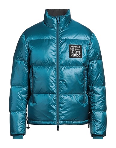 ARMANI EXCHANGE Shell  jacket Deep teal 100% Polyamide