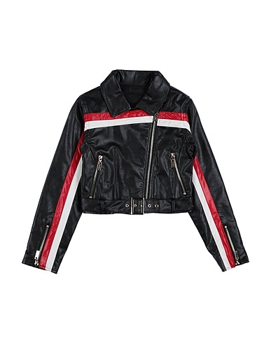 FUN & FUN Giacca biker Nero 55% Rayon, 45% Poliuretano