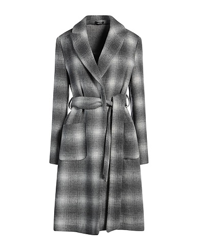 HANITA Coat Grey 65% Polyester, 30% Acrylic, 5% Other Fibres