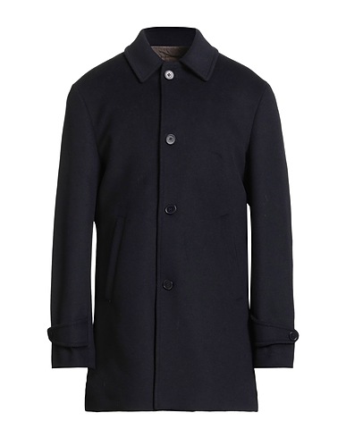 CC COLLECTION CORNELIANI Mantel Nachtblau 60% Wolle, 40% Polyester