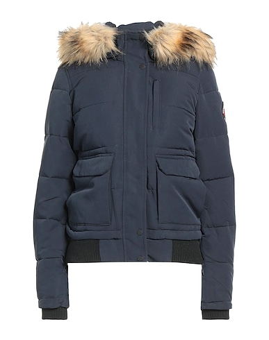 SUPERDRY Piumino Blu notte 100% Poliestere