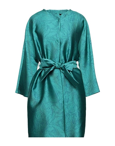 ANTONELLI Full-length jacket Turquoise 100% Polyester