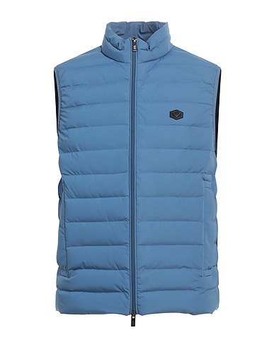 EMPORIO ARMANI Vest Pastel blue 100% Polyester
