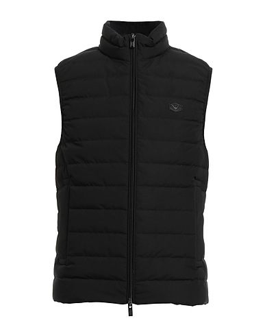 EMPORIO ARMANI Gilet Black 100% Polyester
