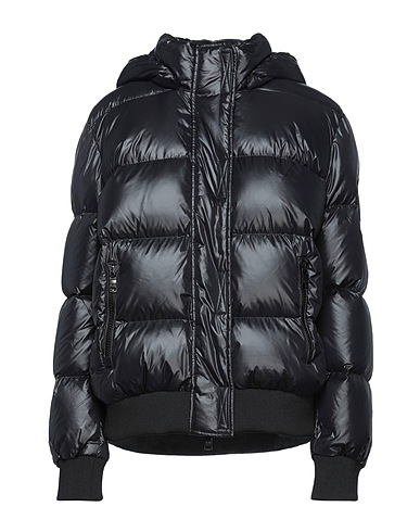 ARMANI EXCHANGE Shell jacket Black 100% Polyamide, Polyester, Elastane