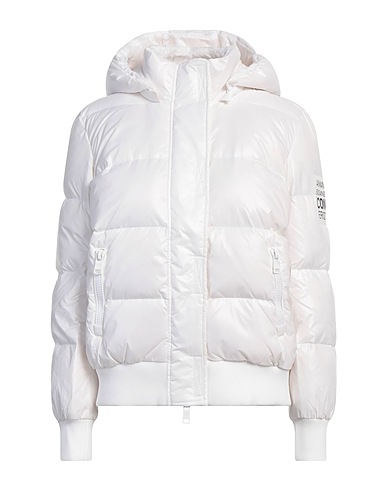 ARMANI EXCHANGE Shell jacket White 100% Polyamide, Polyester, Elastane