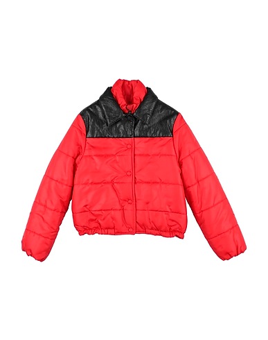 PHILOSOPHY di LORENZO SERAFINI Piumino Rosso 100% Poliammide, Viscosa, Altre Fibre, Fibra di metallo, Poliuretano